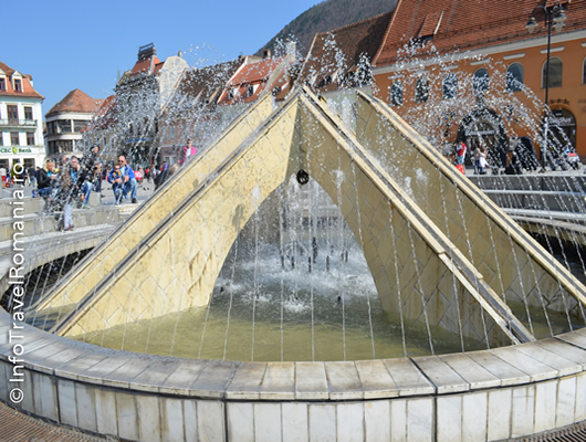 Brasov centru fantana arteziana